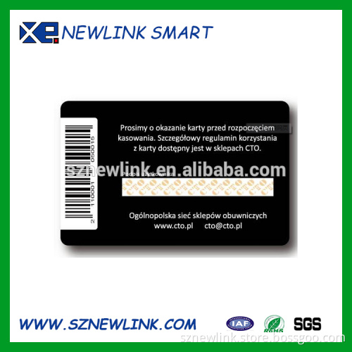 Matt Surface Plastic Membership Card
